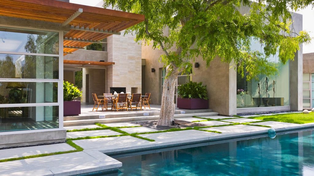 This contemporary house in Bel Air captures the essence of Californian ...