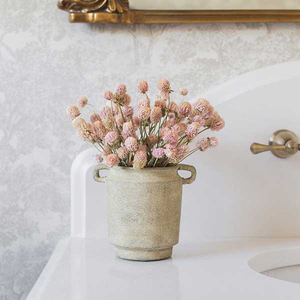 Air-Dried Globe Amaranth in Pink - 14-18"