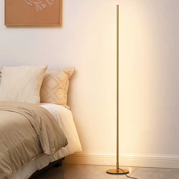 Allana 58" Dimmable LED Novelty Corner Floor Lamp