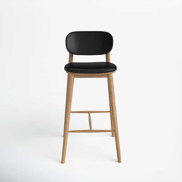Beck 26'' Genuine Leather Counter Stool