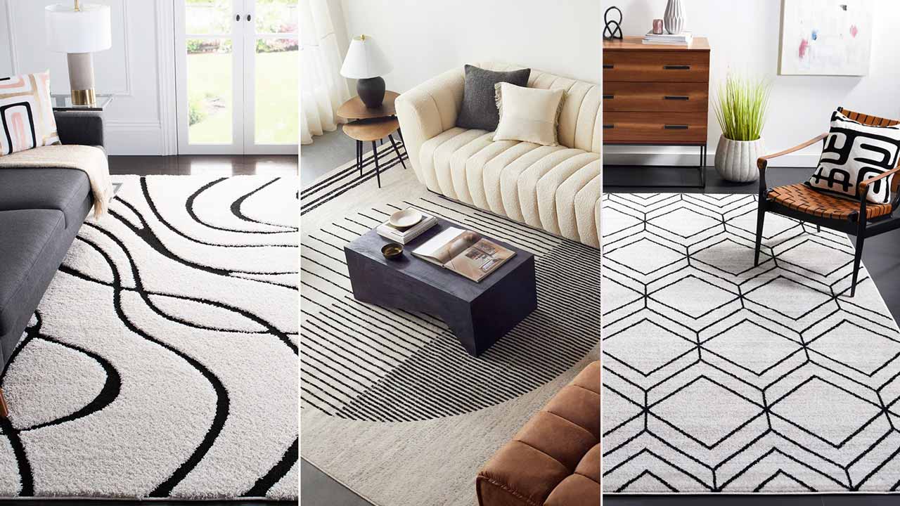 2x3 Minimalist Modern Area Rug for Livingroom Bedroom Home Office Floor  Carpet
