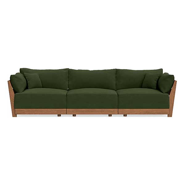 Modular Bondi 3-Seater Sofa in Tuscan Green