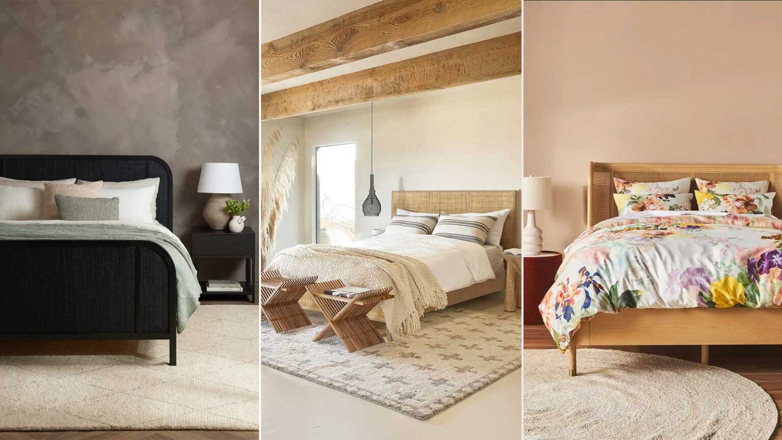 15 Cane Beds That Will Transform Your Bedroom 10 Stunning Homes   Cane Beds Bedroom 1536x864 