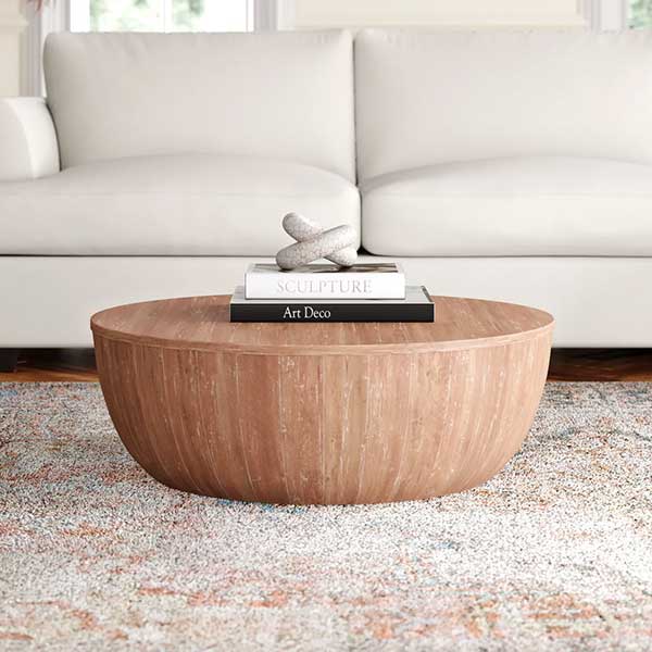 Cassius Solid Wood Coffee Table