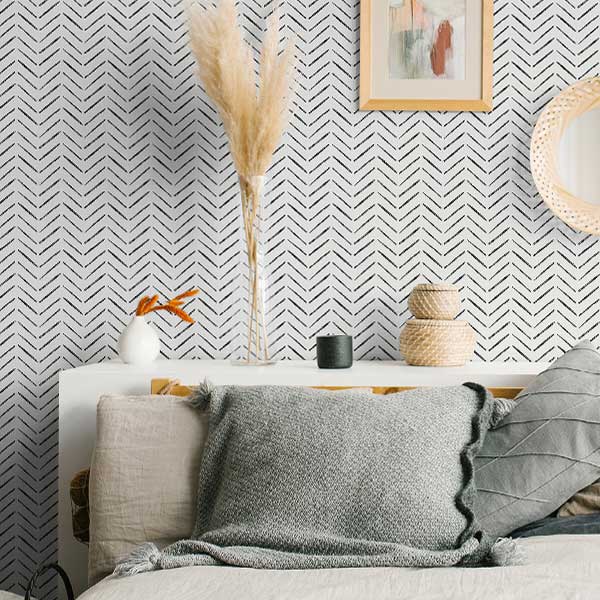 Duell Peel & Stick Geometric Wallpaper Roll