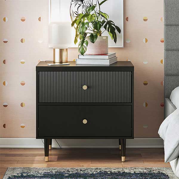 Elizabeth 2-Drawer Nightstand