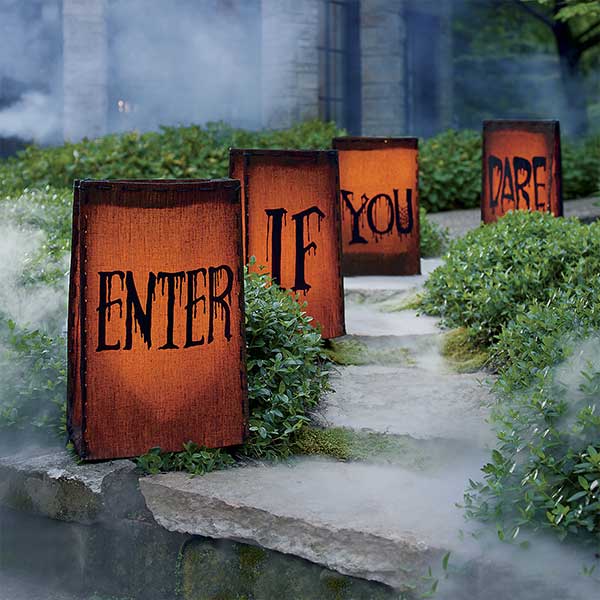 "Enter If You Dare" Luminaries