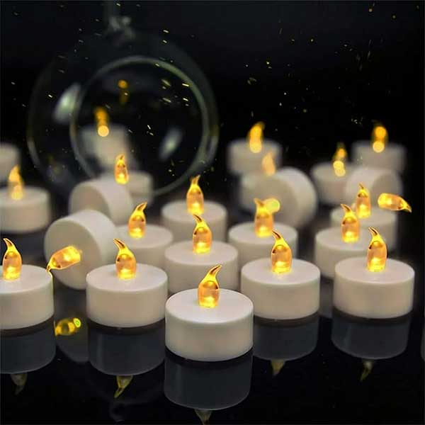 Flameless Tealight Battery Candles