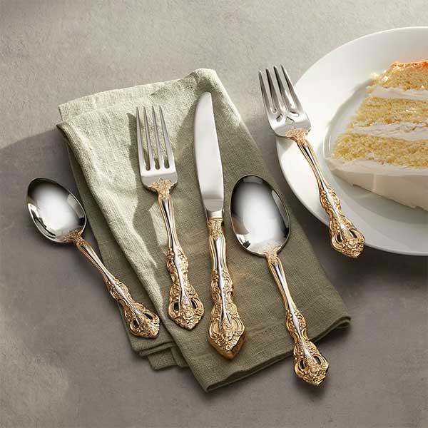 Golden Michelangelo 20 Piece Fine Flatware Set