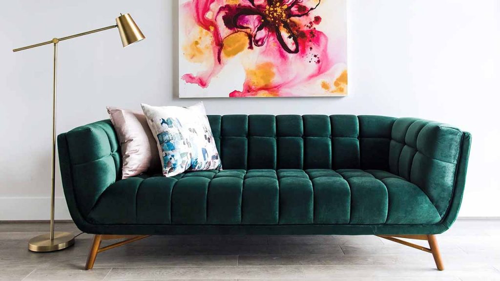 Green Velvet Sofa Sofology at Barbara Agnew blog