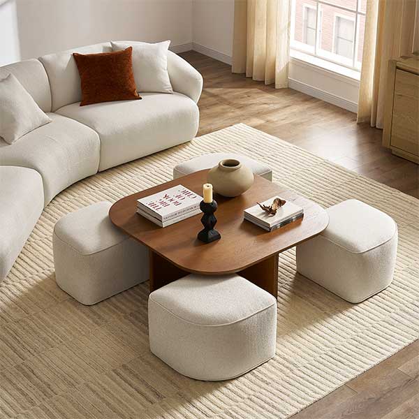 Hugg Nesting Square Coffee Table