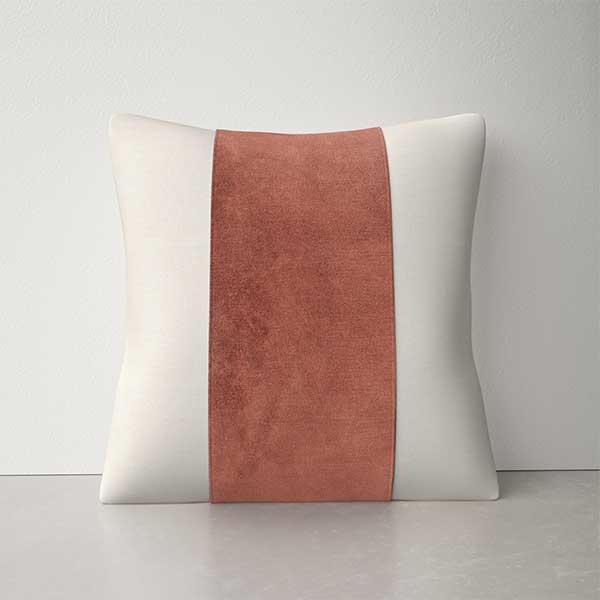 Kat Striped Cotton Throw Pillow