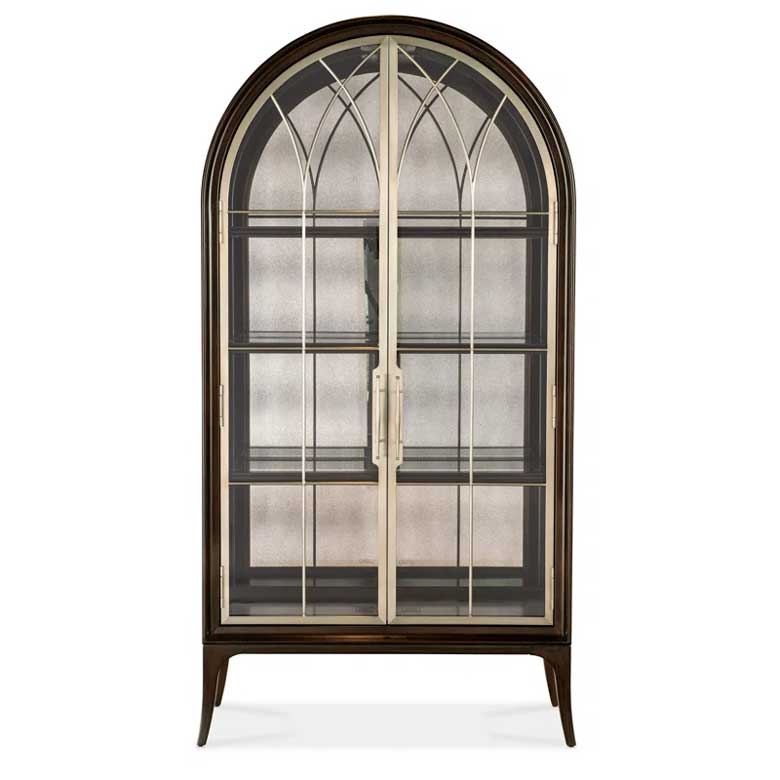 Luxury arch display cabinet