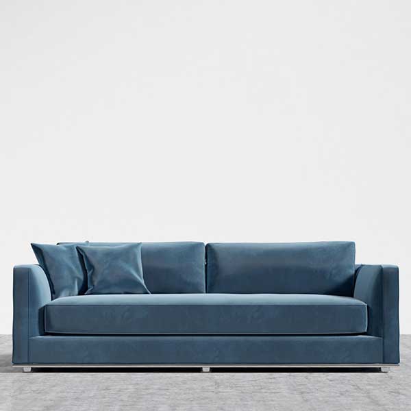 Milo Sleeper Sofa - Blue