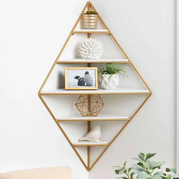 Modern Corner Wall Shelf