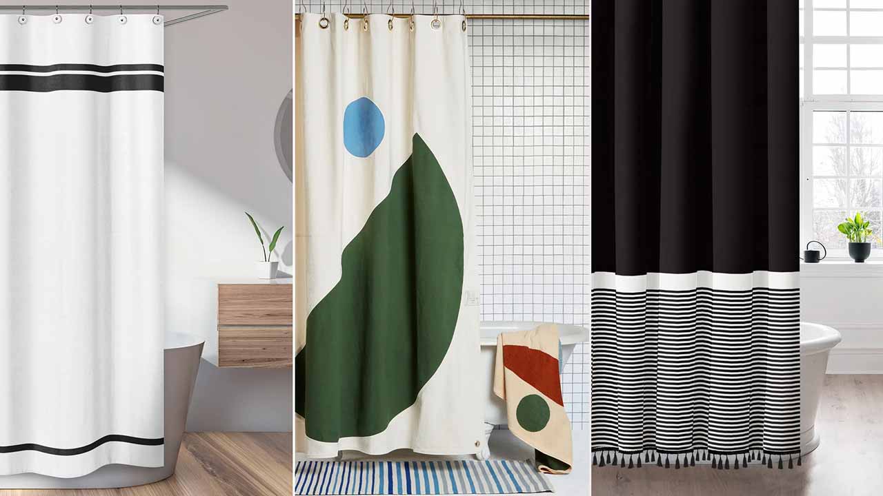 Modern Shower Curtains for a Stylish Bathroom