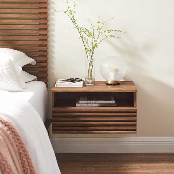 Modway Render Wall-Mount Nightstand