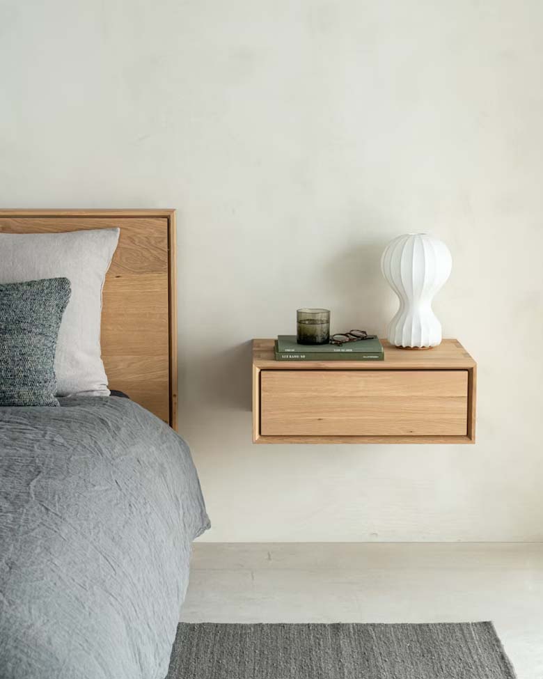 Floating Bedside Table with drawer