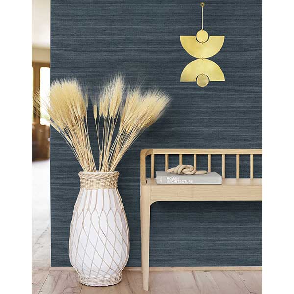 Semira Contemporary Grasscloth Wallpaper