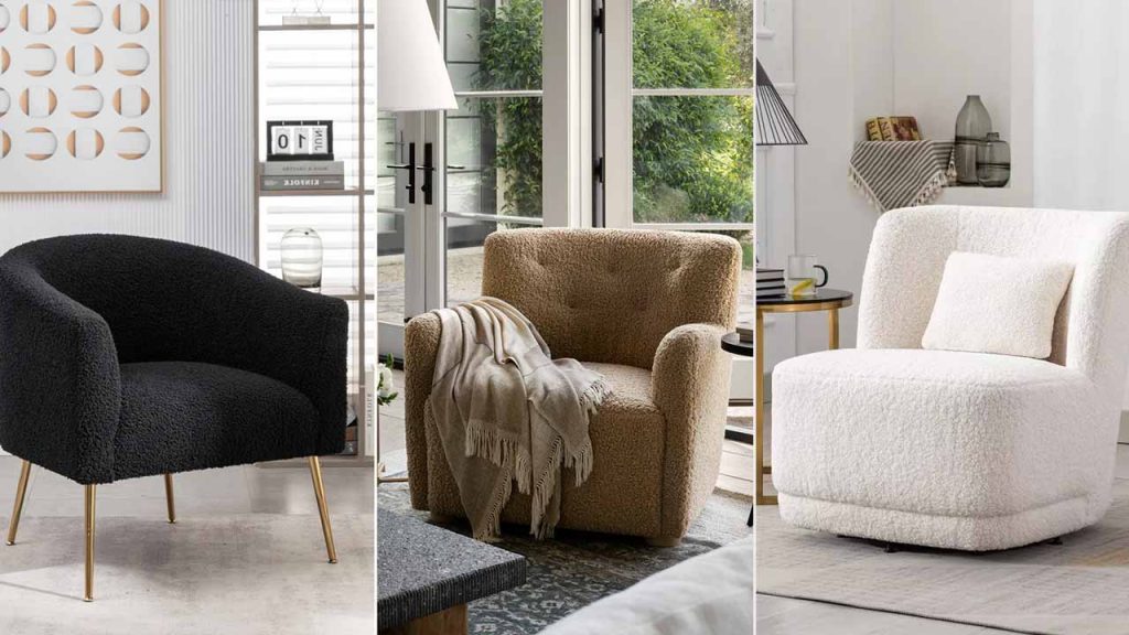 10 Sherpa Chairs That Redefine Comfort | 10 Stunning Homes