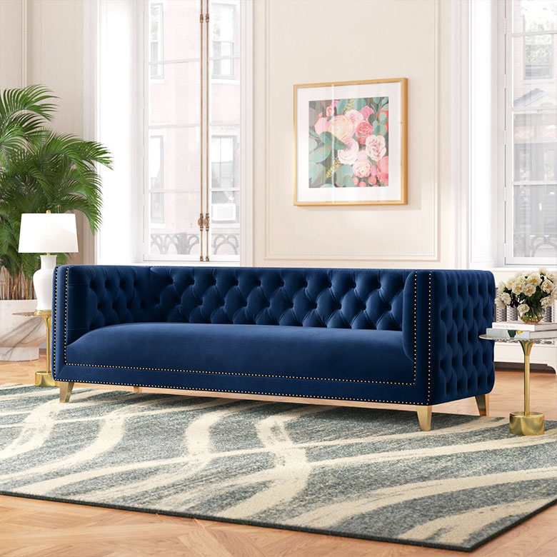 Sickels Tufted Velvet Sofa You Can Buy