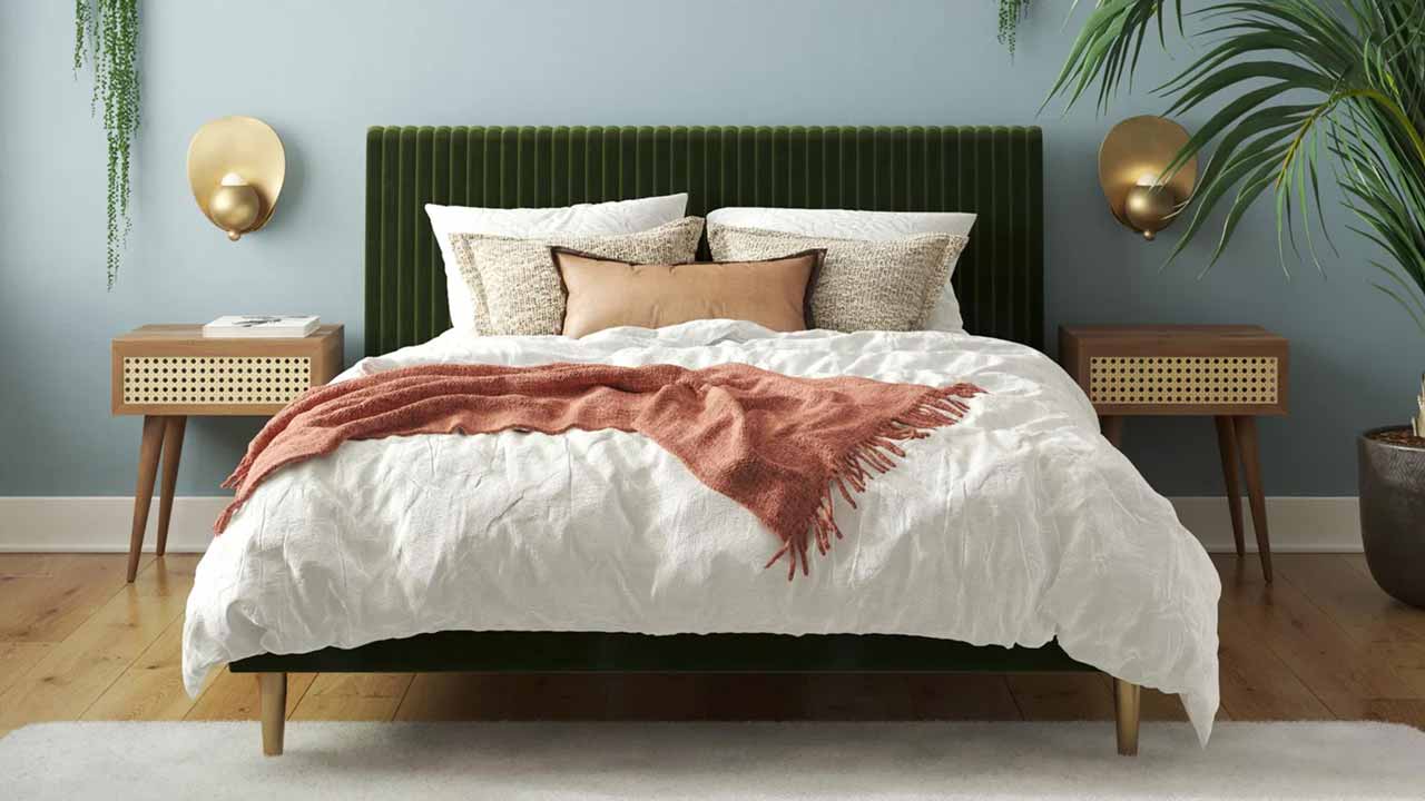 Best Velvet Beds for a Luxurious Bedroom - these velvet bed frames add comfort and luxury to any home