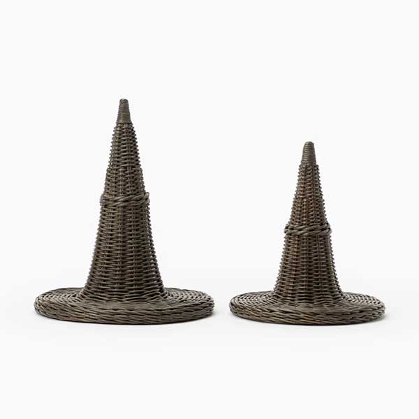 Wicker Witch Hats